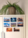 Set of 8 magnets for greater memories