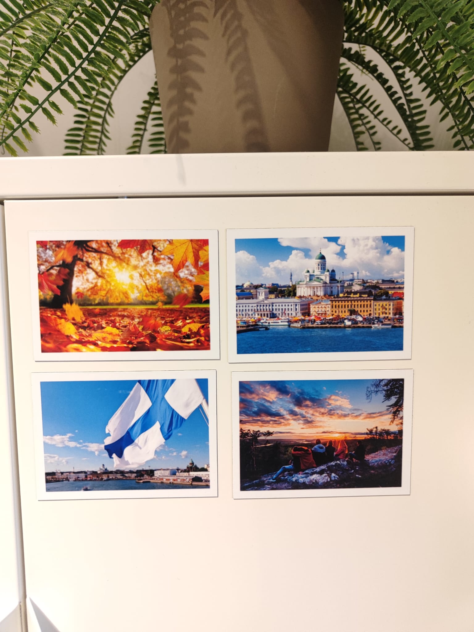 Set of 8 magnets for greater memories