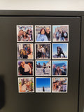 Set of 12 custom magnets