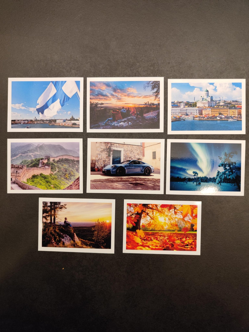 Set of 8 magnets for greater memories
