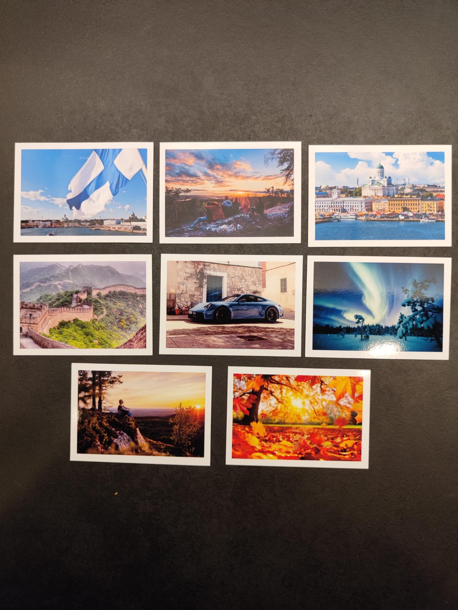 Set of 8 magnets for greater memories